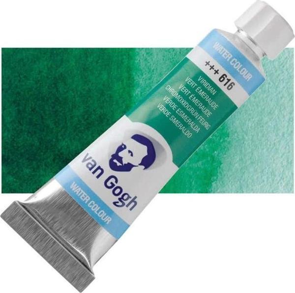 Supertrend Van Gogh 10 ml. Tüp Sulu Boya 616 Viridian - Image 1