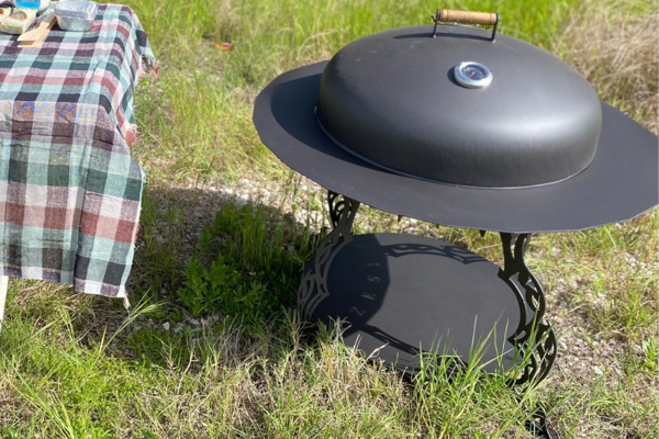 MAUNA Odunluklu Ateş Çukuru ve Barbekü Seti - Image 1