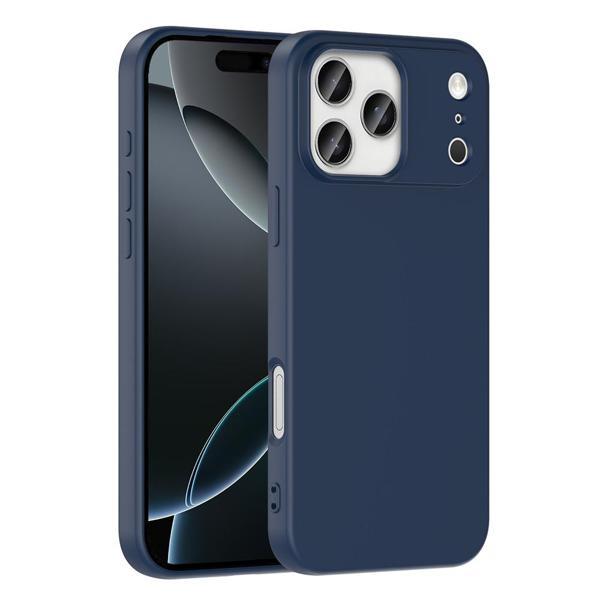 iPhone 17 Pro Max Kılıf Lansman Tasarım İç Yüzeyi Kadife Silikon - Image 1