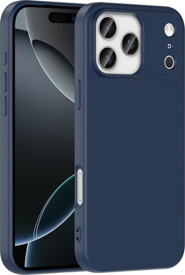 iPhone 17 Pro Max Kılıf Lansman Tasarım İç Yüzeyi Kadife Silikon - Image 1