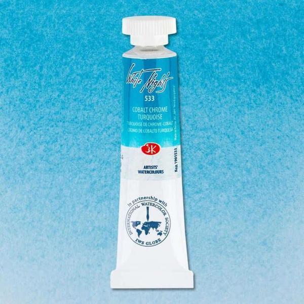 Supertrend White Nights Tüp Sulu Boya 10 ml. 533 Chrome Cobalt Turquoise - Image 1