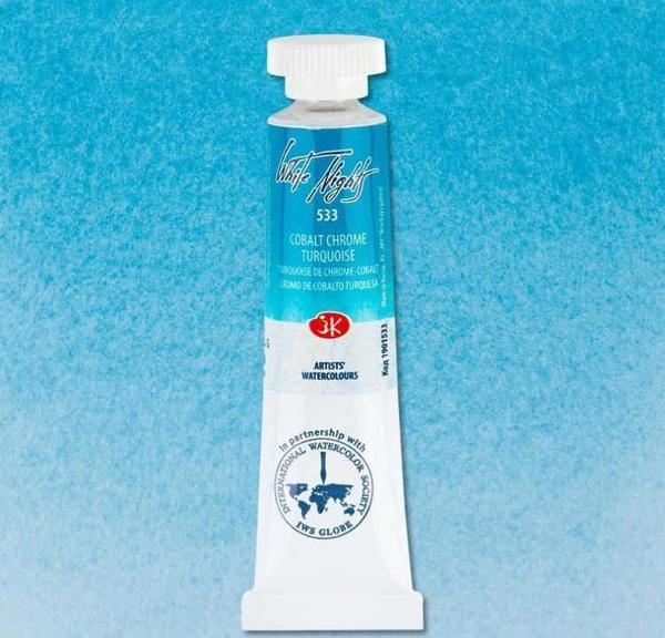 Supertrend White Nights Tüp Sulu Boya 10 ml. 533 Chrome Cobalt Turquoise - Image 1