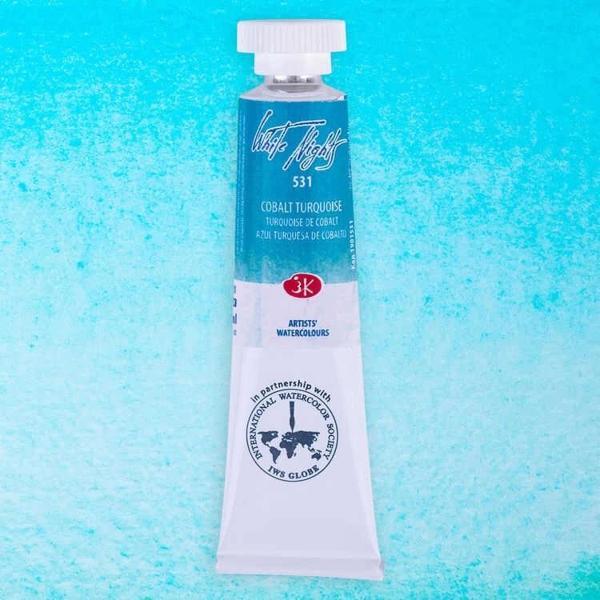 Supertrend White Nights Tüp Sulu Boya 10 ml. 531 Cobalt Turquoise - Image 1