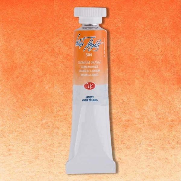 Supertrend White Nights Tüp Sulu Boya 10 ml. 304 Cadmium Orange - Image 1