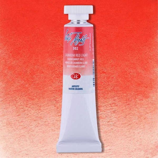 Supertrend White Nights Tüp Sulu Boya 10 ml. 302 Cadmium Red Light - Image 1