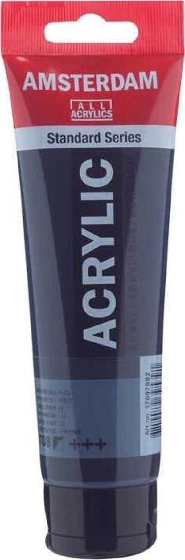 Supertrend Amsterdam Akrilik Boya 120 ml. 708 Payne's Grey - Image 1