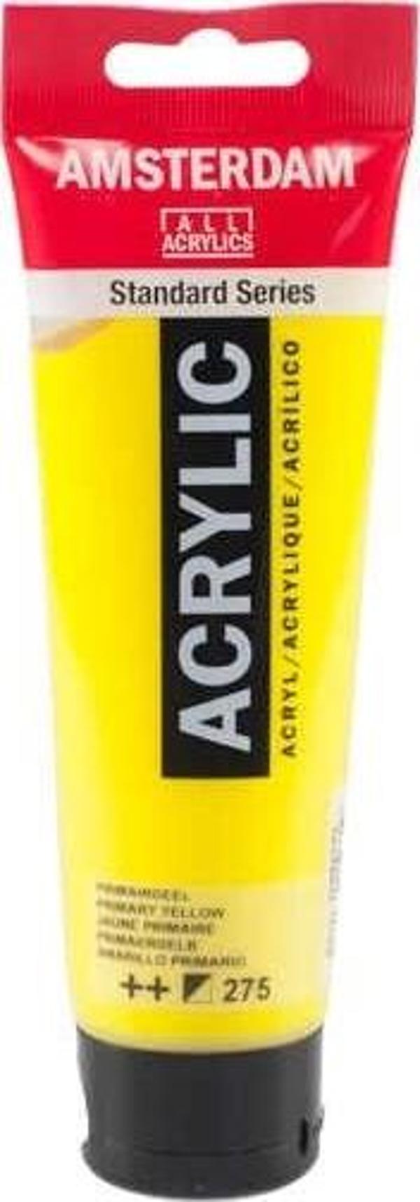 Supertrend Amsterdam Akrilik Boya 120 ml. 275 Primary Yellow - Image 1