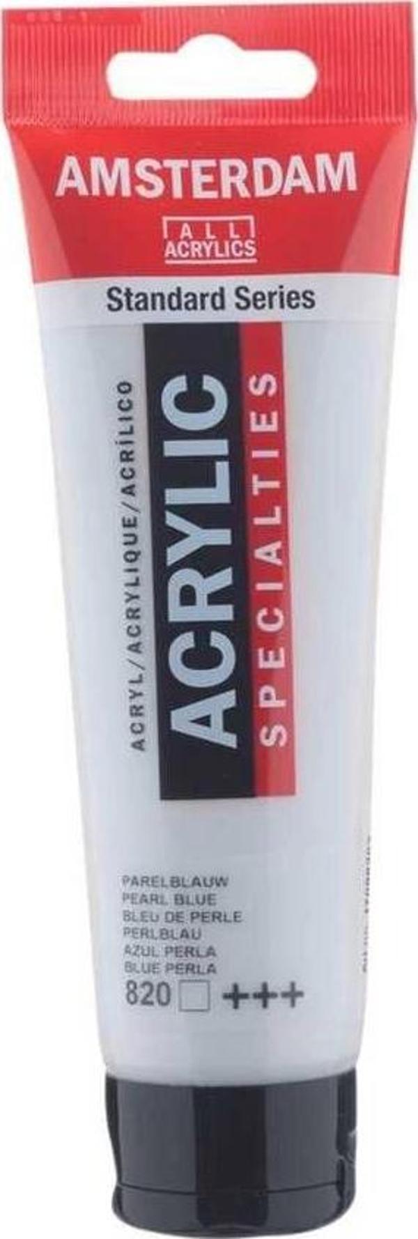Supertrend Amsterdam Akrilik Boya 120 ml. 820 Pearl Blue - Image 1