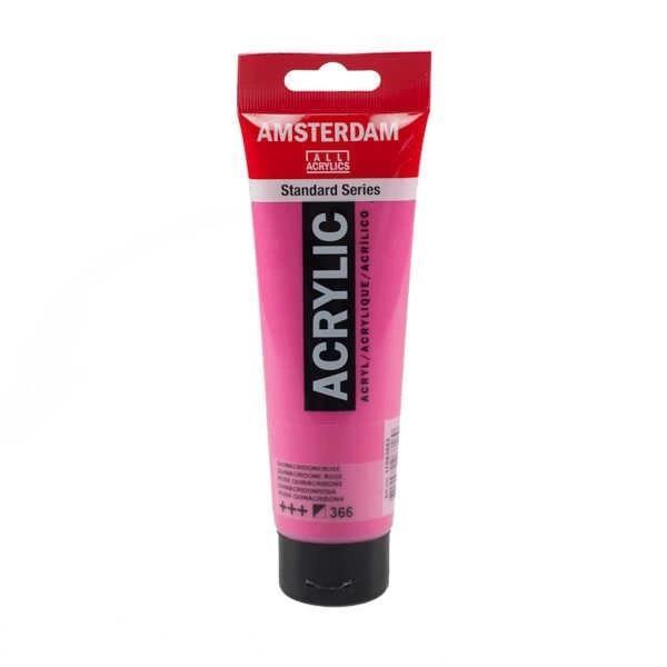 Supertrend Amsterdam Akrilik Boya 120 ml. 366 Quinacridone Rose - Image 1