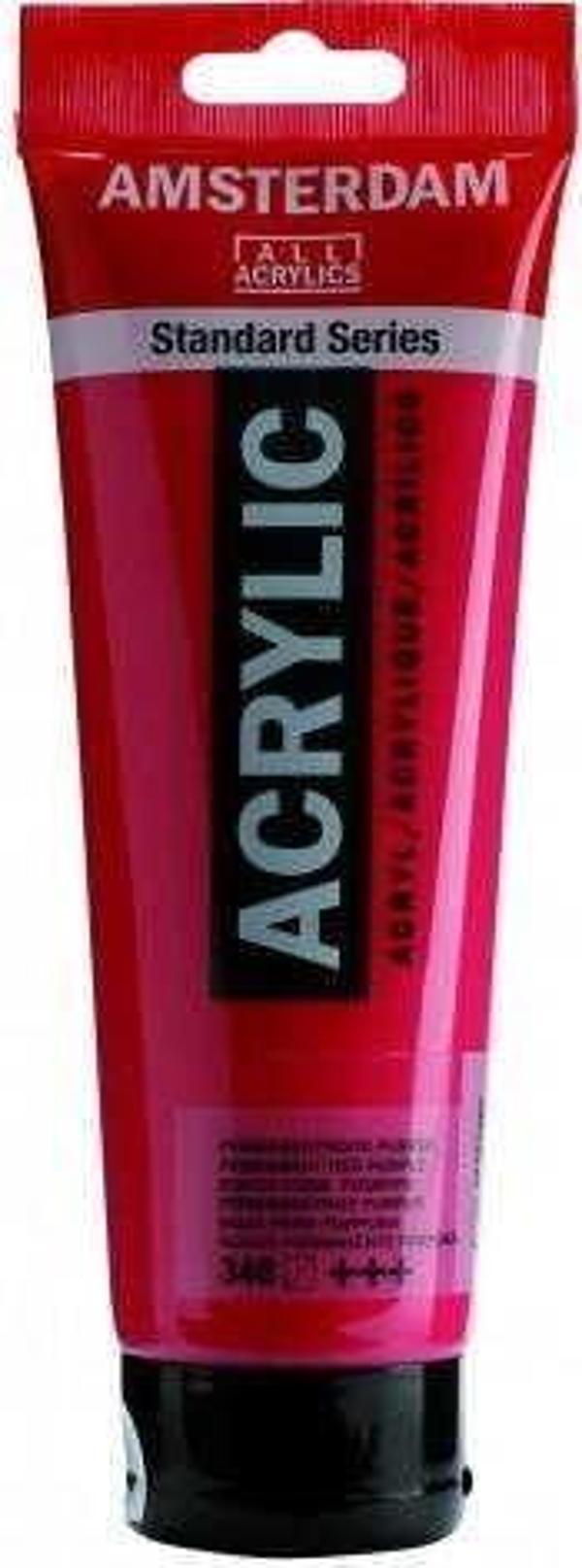 Supertrend Amsterdam Akrilik Boya 120 ml. 348 Permanent Red Purple - Image 1