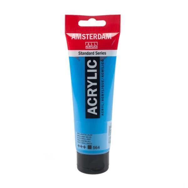 Supertrend Amsterdam Akrilik Boya 120 ml. 564 Brilliant Blue - Image 1