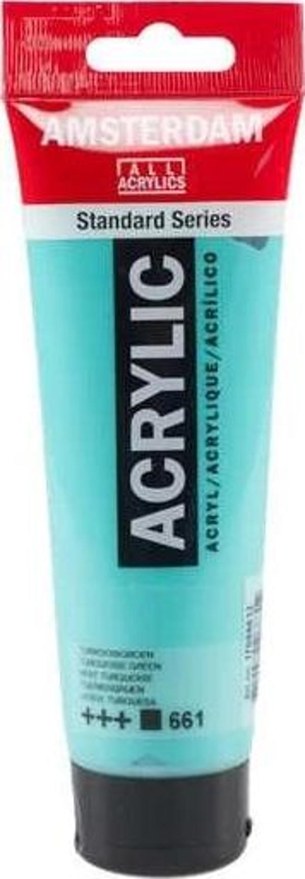 Supertrend Amsterdam Akrilik Boya 120 ml. 661 Turquoise Green - Image 1