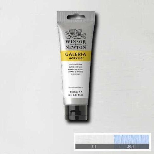 Supertrend Galeria Akrilik Boya 120 ml. 644 Titanium White - Image 1