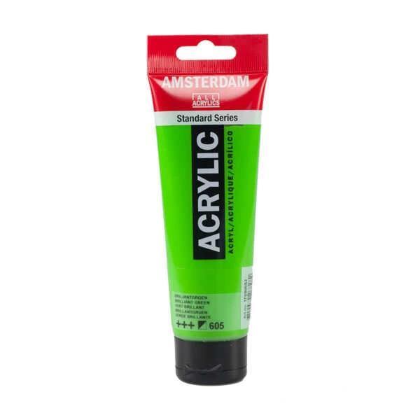 Supertrend Amsterdam Akrilik Boya 120 ml. 605 Brilliant Green - Image 1