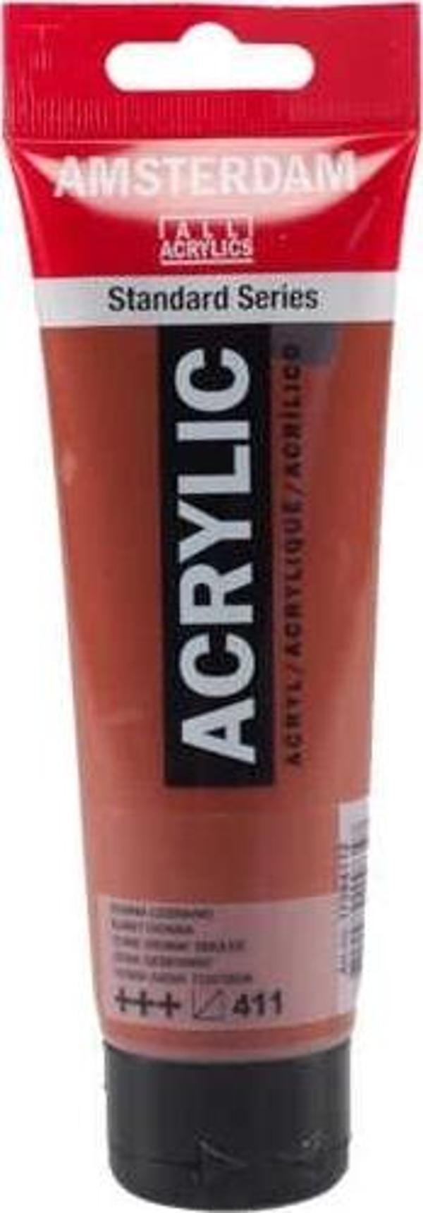 Supertrend Amsterdam Akrilik Boya 120 ml. 411 Burnt Sienna - Image 1