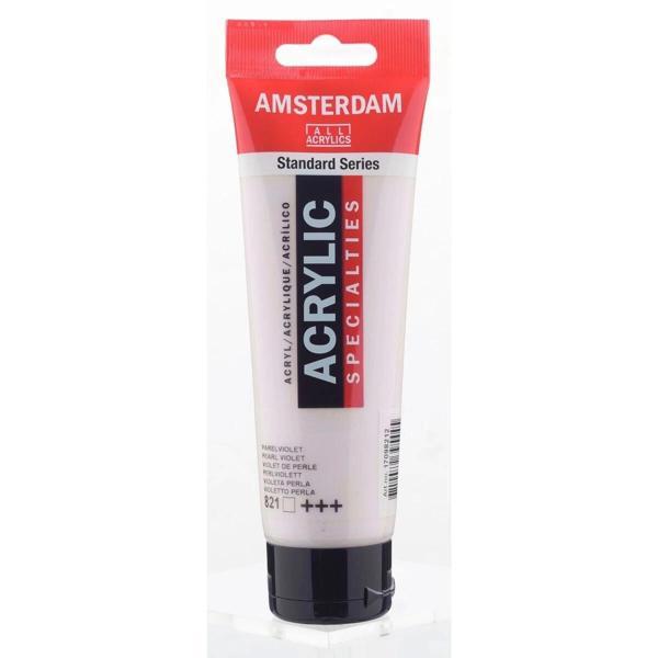 Supertrend Amsterdam Akrilik Boya 120 ml. 821 Pearl Violet - Image 1