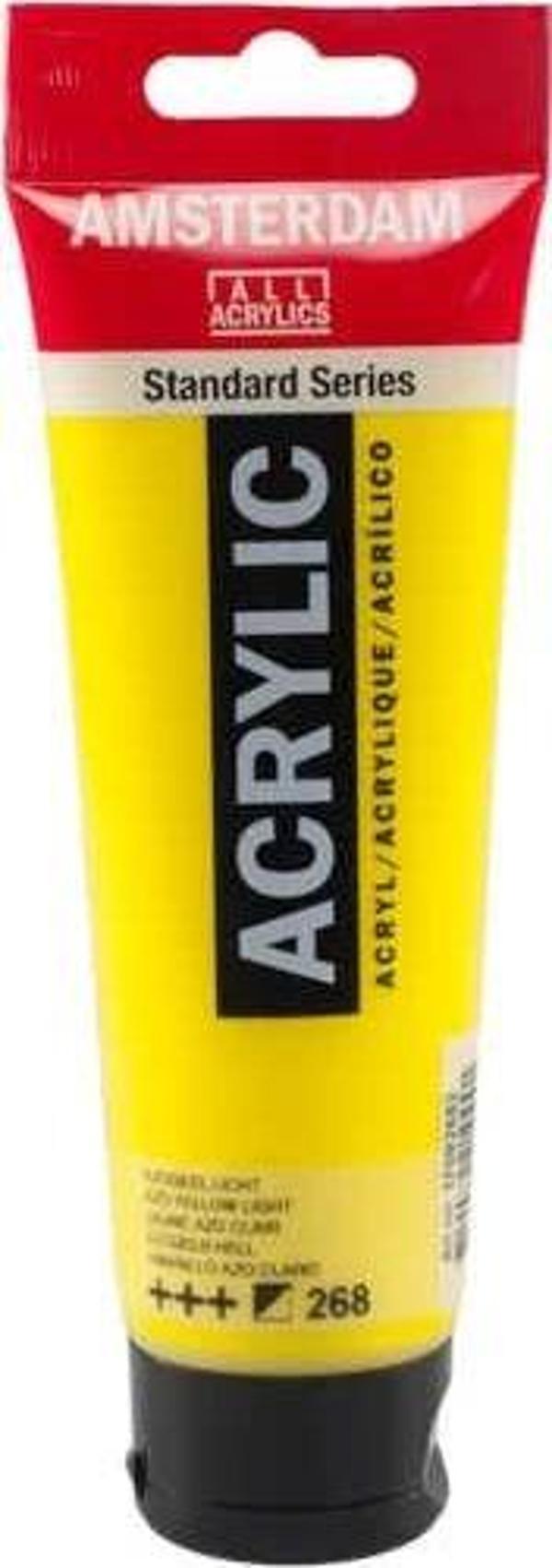Supertrend Amsterdam Akrilik Boya 120 ml. 268 Azo Yellow Light - Image 1