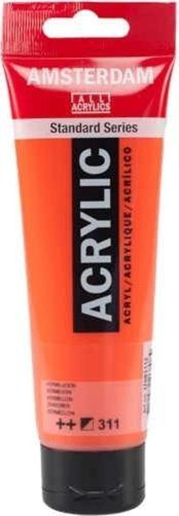 Supertrend Amsterdam Akrilik Boya 120 ml. 311 Vermilion - Image 1