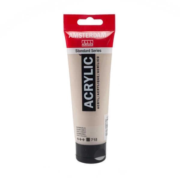 Supertrend Amsterdam Akrilik Boya 120 ml. 718 Warm Grey - Image 1