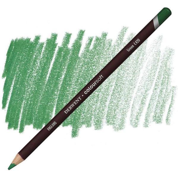 Supertrend Coloursoft Pencil Yumuşak Kuruboya Kalemi C420 Green - Image 1