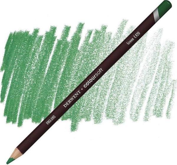 Supertrend Coloursoft Pencil Yumuşak Kuruboya Kalemi C420 Green - Image 1