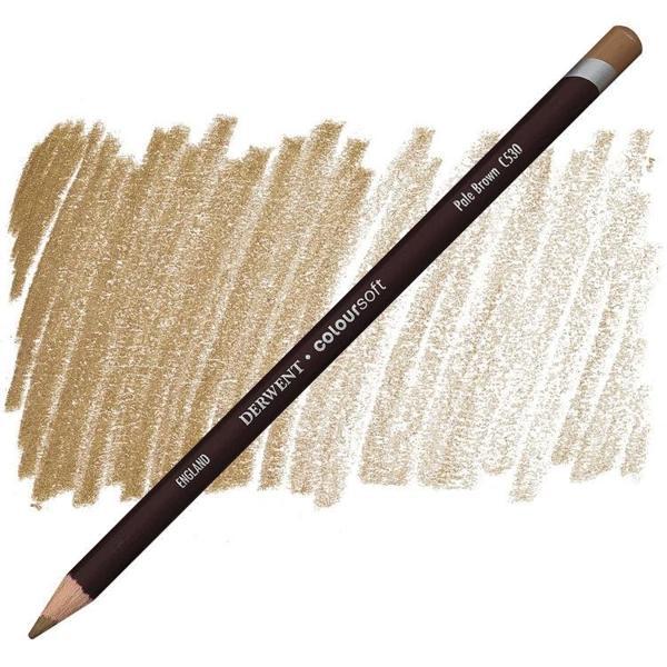 Supertrend Coloursoft Pencil Yumuşak Kuruboya Kalemi C530 Pale Brown - Image 1