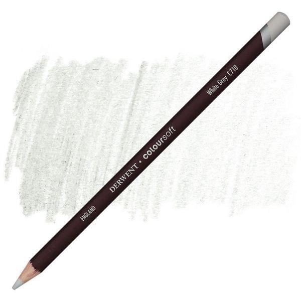 Supertrend Coloursoft Pencil Yumuşak Kuruboya Kalemi C710 White Grey - Image 1