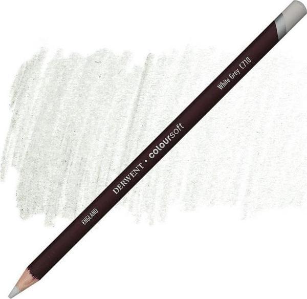 Supertrend Coloursoft Pencil Yumuşak Kuruboya Kalemi C710 White Grey - Image 1