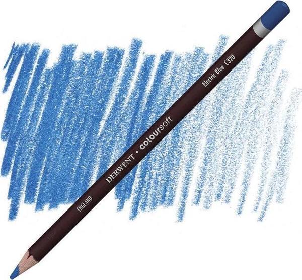 Supertrend Coloursoft Pencil Yumuşak Kuruboya Kalemi C320 Electric Blue - Image 1