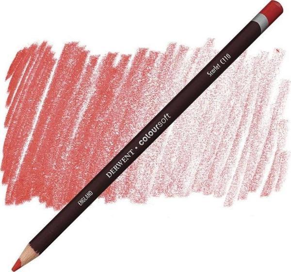 Supertrend Coloursoft Pencil Yumuşak Kuruboya Kalemi C110 Scarlet - Image 1