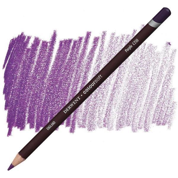 Supertrend Coloursoft Pencil Yumuşak Kuruboya Kalemi C250 Purple - Image 1