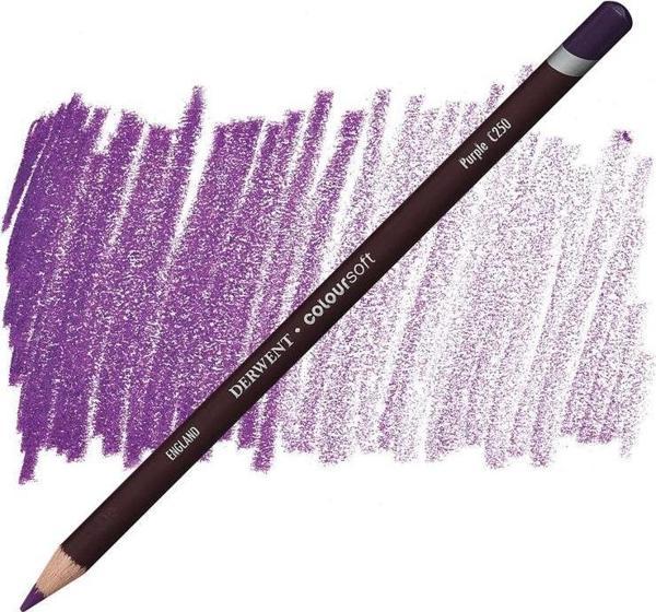 Supertrend Coloursoft Pencil Yumuşak Kuruboya Kalemi C250 Purple - Image 1