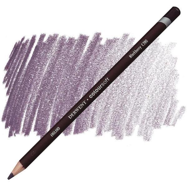 Supertrend Coloursoft Pencil Yumuşak Kuruboya Kalemi C280 Blackberry - Image 1