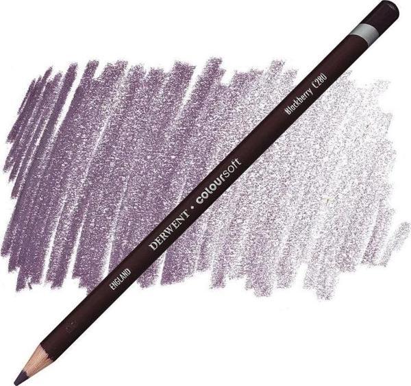 Supertrend Coloursoft Pencil Yumuşak Kuruboya Kalemi C280 Blackberry - Image 1