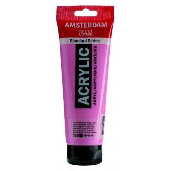 Supertrend Amsterdam Akrilik Boya 120 ml. 385 Quinacridone Rose Light - Image 1