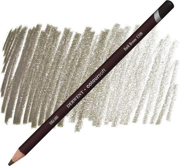 Supertrend Coloursoft Pencil Yumuşak Kuruboya Kalemi C520 Dark Brown - Image 1
