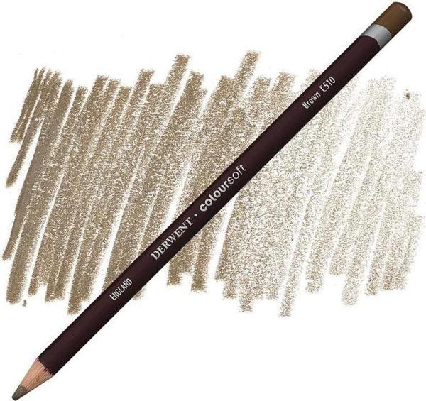 Supertrend Coloursoft Pencil Yumuşak Kuruboya Kalemi C510 Brown - Image 1