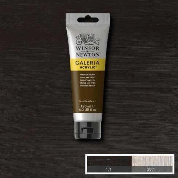 Supertrend Galeria Akrilik Boya 120 ml. 676 Vandyke Brown - Image 1