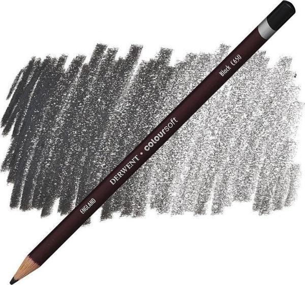Supertrend Coloursoft Pencil Yumuşak Kuruboya Kalemi C650 Black - Image 1