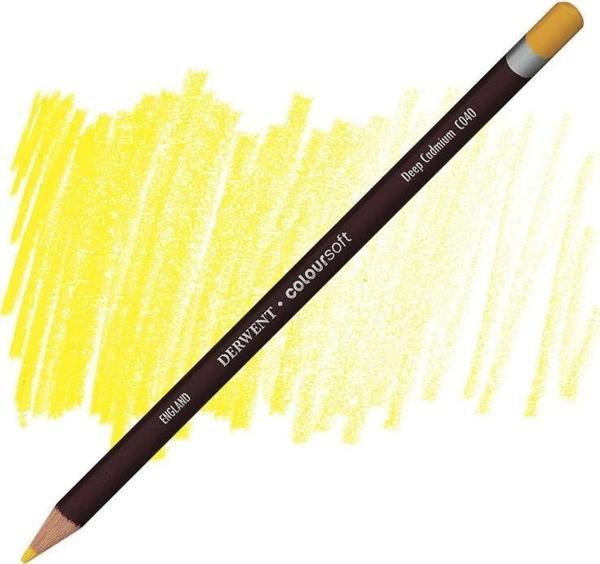 Supertrend Coloursoft Pencil Yumuşak Kuruboya Kalemi C040 Deep Cadmium - Image 1