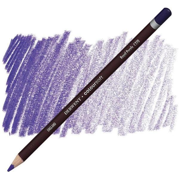 Supertrend Coloursoft Pencil Yumuşak Kuruboya Kalemi C270 Royal Purple - Image 1