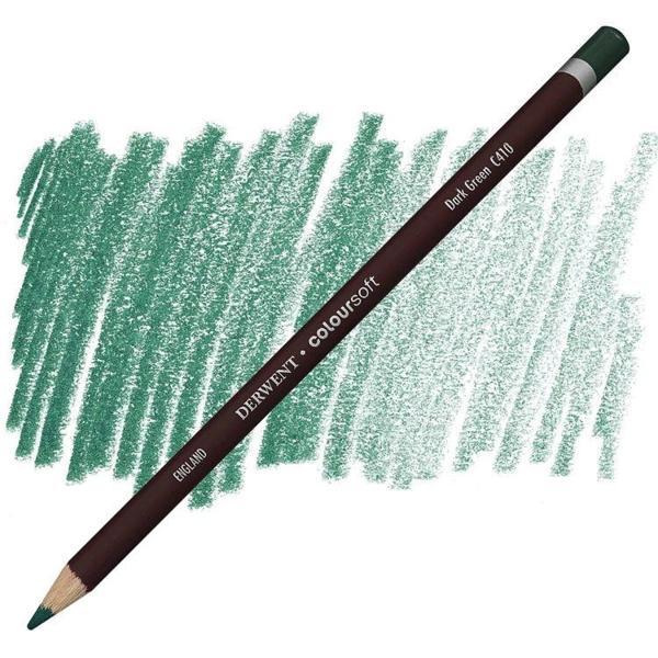 Supertrend Coloursoft Pencil Yumuşak Kuruboya Kalemi C410 Dark Green - Image 1