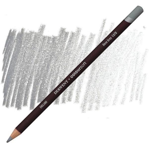 Supertrend Coloursoft Pencil Yumuşak Kuruboya Kalemi C670 Dove Grey - Image 1