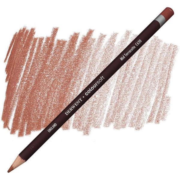 Supertrend Coloursoft Pencil Yumuşak Kuruboya Kalemi C620 Mid Terracotta - Image 1