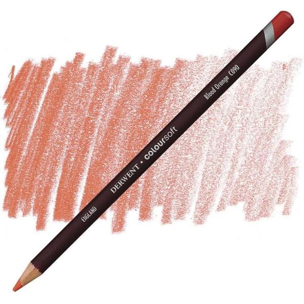 Supertrend Coloursoft Pencil Yumuşak Kuruboya Kalemi C090 Blood Orange - Image 1