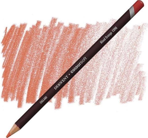 Supertrend Coloursoft Pencil Yumuşak Kuruboya Kalemi C090 Blood Orange - Image 1