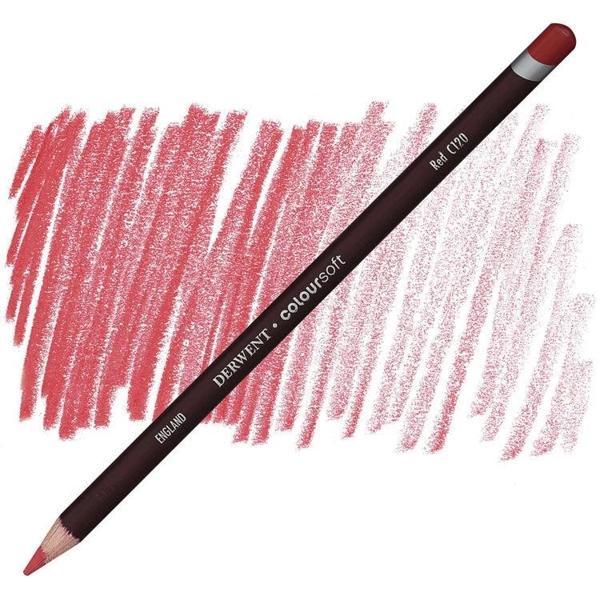 Supertrend Coloursoft Pencil Yumuşak Kuruboya Kalemi C120 Red - Image 1