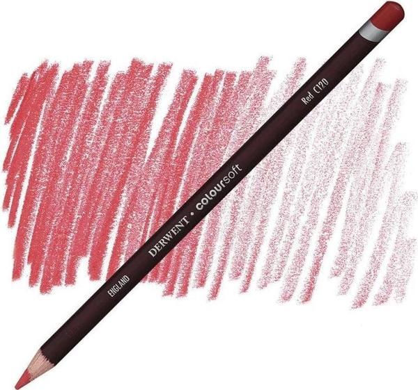 Supertrend Coloursoft Pencil Yumuşak Kuruboya Kalemi C120 Red - Image 1