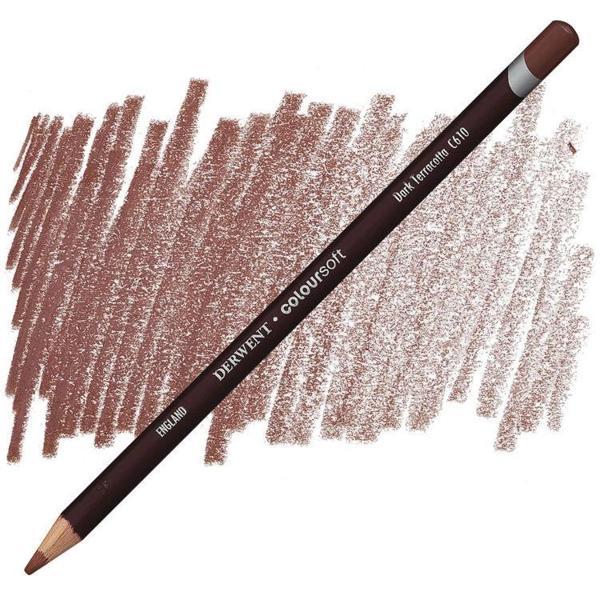 Supertrend Coloursoft Pencil Yumuşak Kuruboya Kalemi C610 Dark Terracotta - Image 1