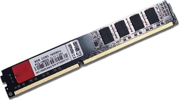 SNT 8GB DDR3 1600 Mhz PC3-12800S CL11 1.35V Masaüstü Ram Bellek - Image 1